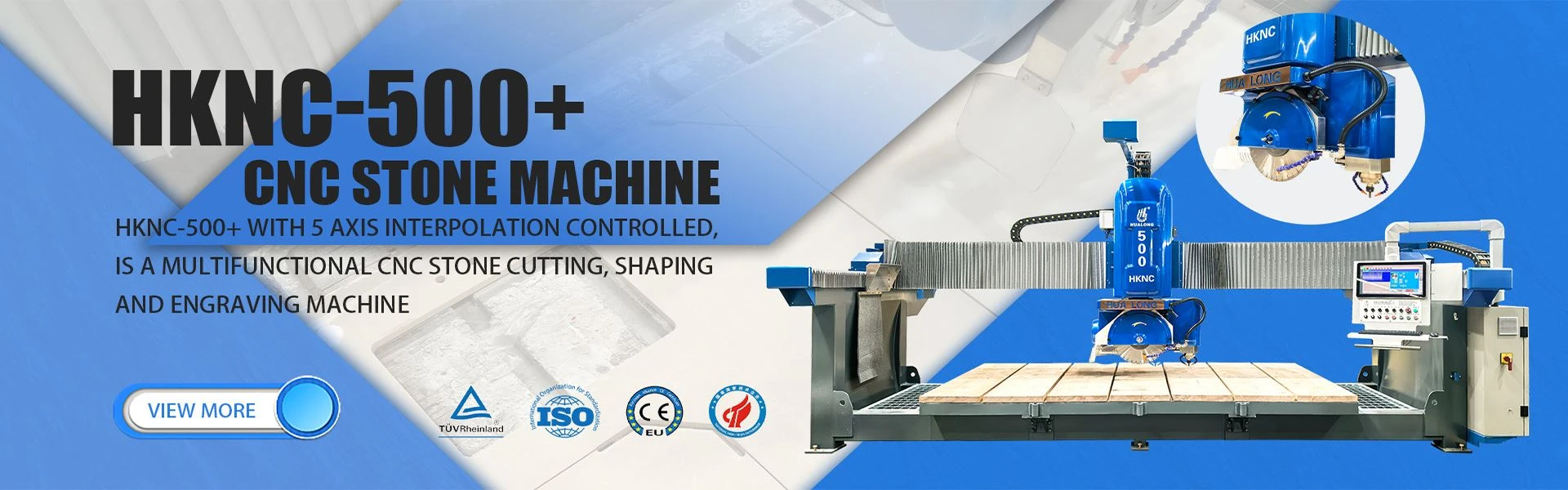 5 axis cnc stone cutting machine